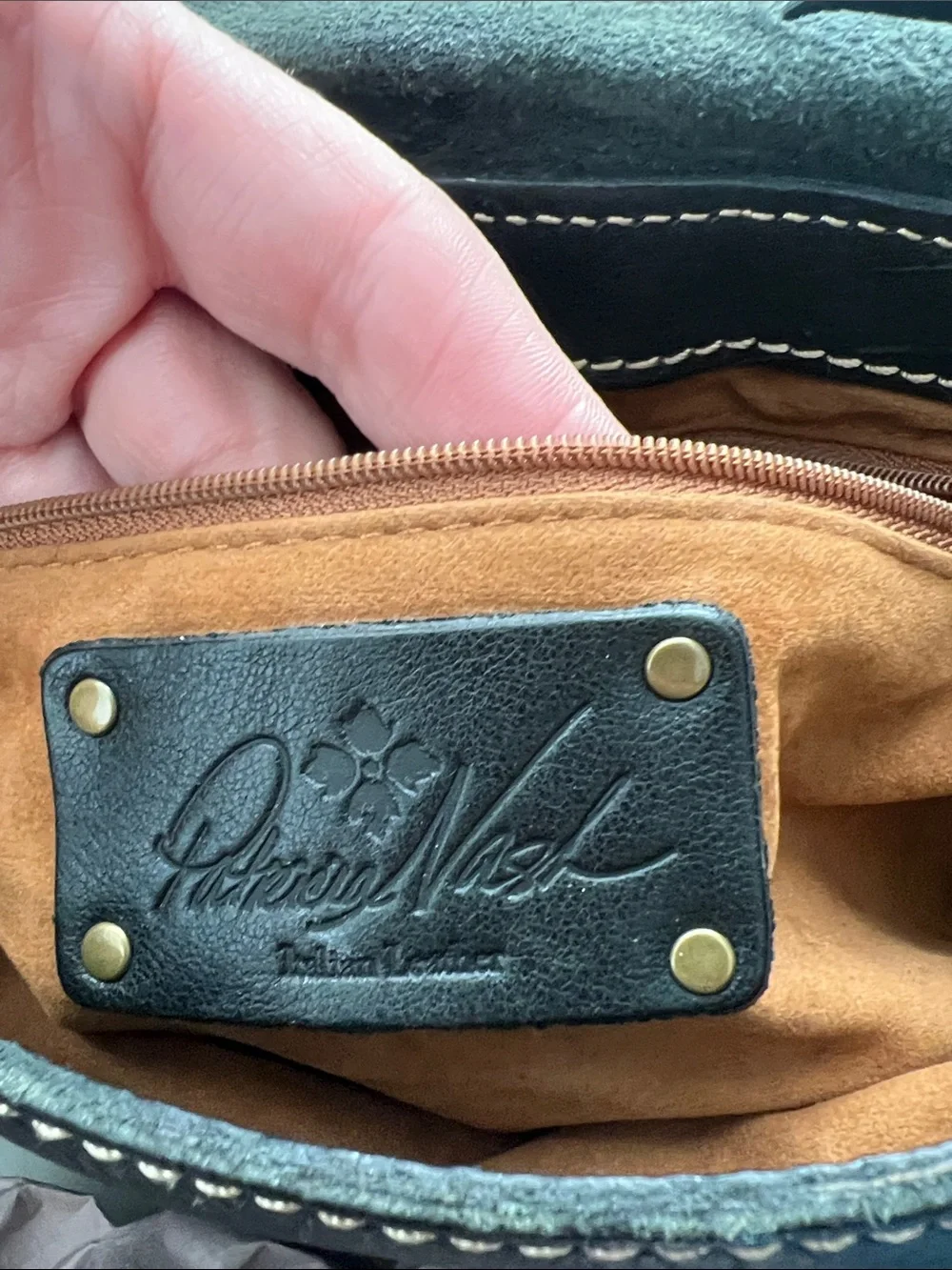 Patricia Nash black leather